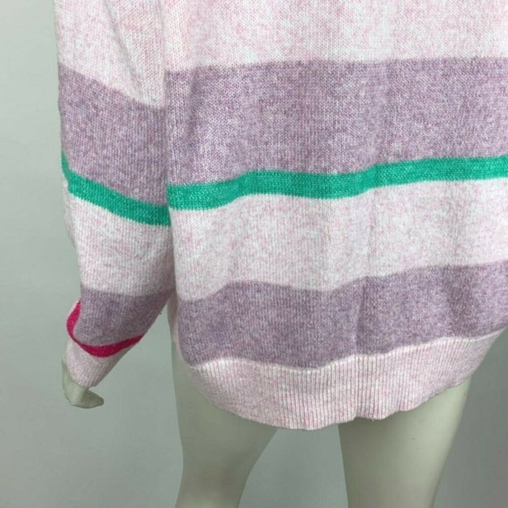 Elizabeth and James‎ Lilac Color Block Sweater - Picture 7 of 11